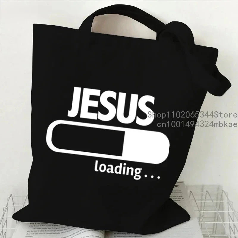 Faith Printed Heart Tote Bag: Stylish Canvas Shoulder Bag for Everyday Inspiration by Creative Vault Marketplace