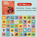 Black and red visual early education card for newborns, visual stimulation of color cognition, flashing new children's early edu by Creative Vault Marketplace