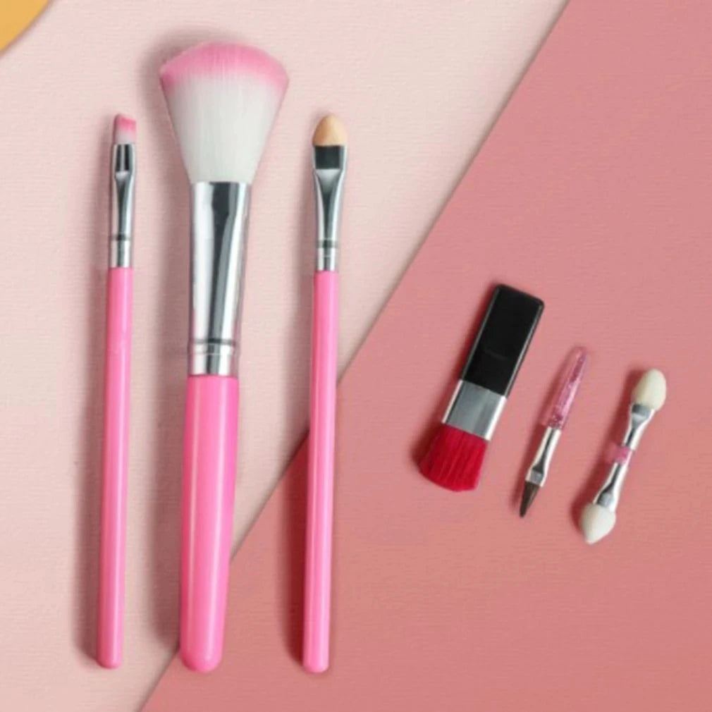 Children Makeup Cosmetics Pretend Playing Box Princess Make Up Girl Toy Play Set Lipstick Eye Shadow Safety Nontoxic Kit Toy Kid by Creative Vault Marketplace
