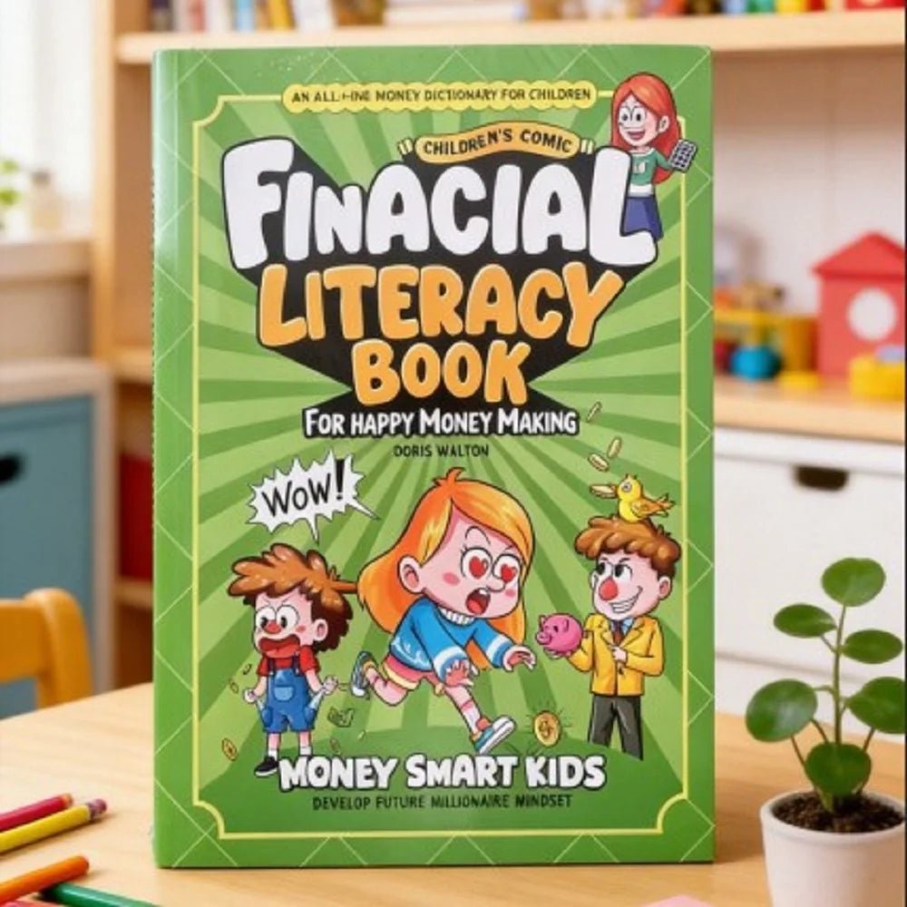 Childrens Financial Intelligence Knowledge Book for Kids Develop Future Millionaire Mindset Financial Thinking Cultivation Comic by Creative Vault Marketplace