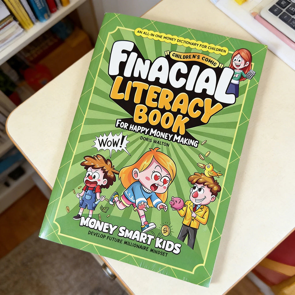 Childrens Financial Intelligence Knowledge Book for Kids Develop Future Millionaire Mindset Financial Thinking Cultivation Comic by Creative Vault Marketplace
