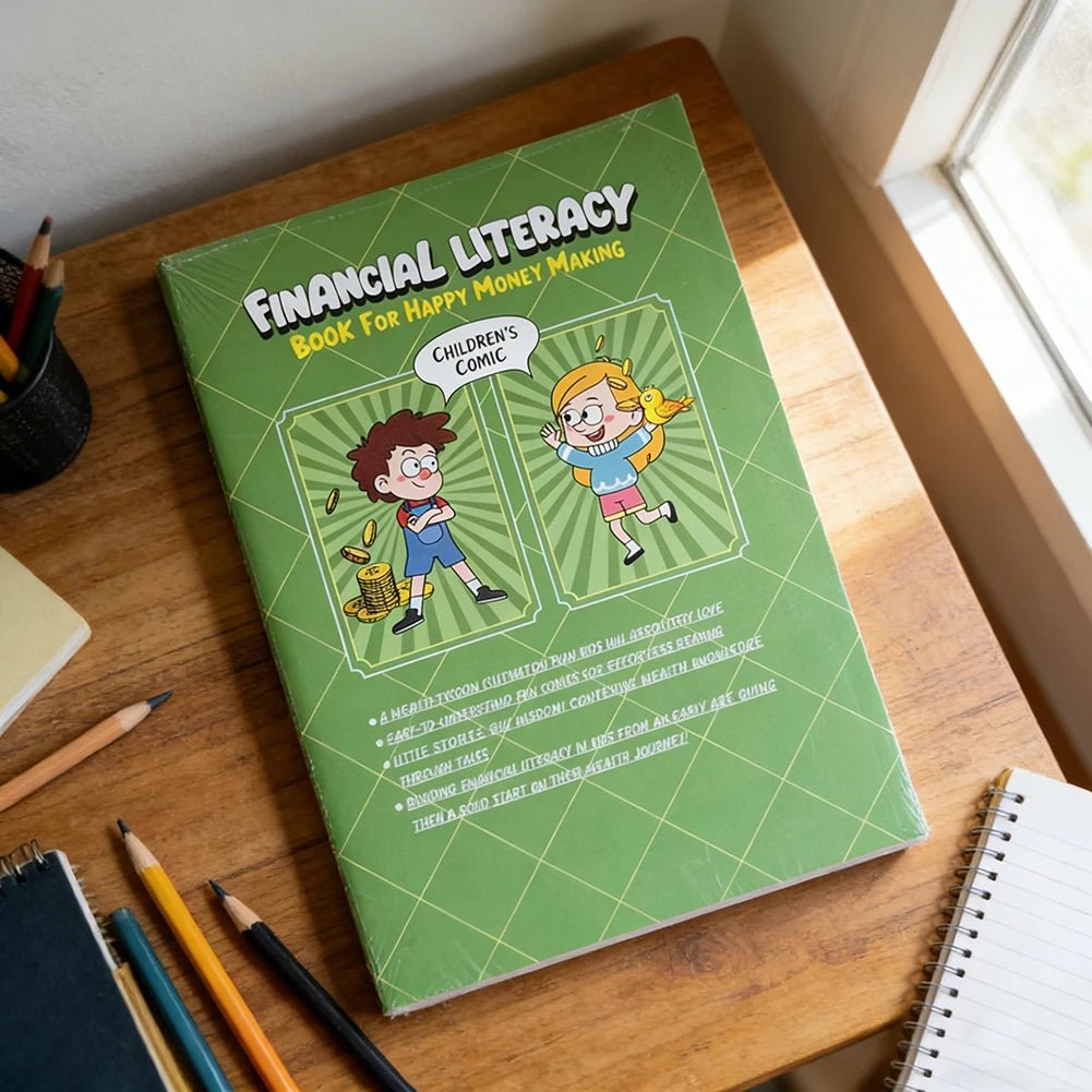Childrens Financial Intelligence Knowledge Book for Kids Develop Future Millionaire Mindset Financial Thinking Cultivation Comic by Creative Vault Marketplace