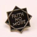 Faith No More Enamel Star Brooch - A Stylish Accessory for Every Fan by Creative Vault Marketplace