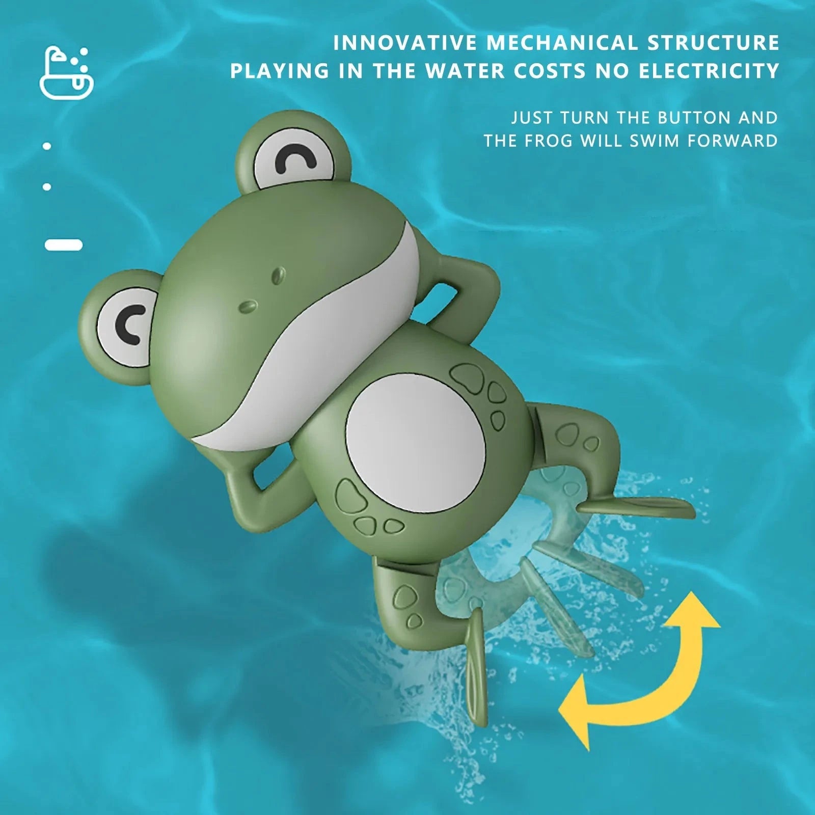 Bath Toys for Children New Baby Bath Swimming Bath Toy Cute Frogs Clockwork Baby Bath Toy Brinquedos Infantil игрушки для детей by Creative Vault Marketplace