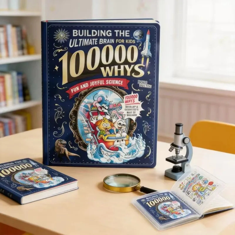 100000 Whys Children Science Book, Daily Reading Encyclopedia, Homeschool Educational Gift for Kids books book by Creative Vault Marketplace