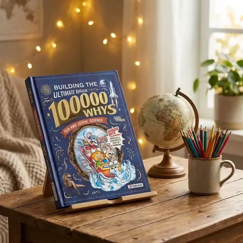 100000 Whys Children Science Book, Daily Reading Encyclopedia, Homeschool Educational Gift for Kids books book by Creative Vault Marketplace