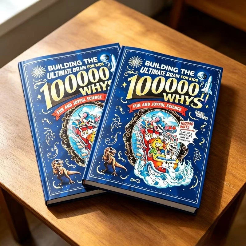 100000 Whys Children Science Book, Daily Reading Encyclopedia, Homeschool Educational Gift for Kids books book by Creative Vault Marketplace