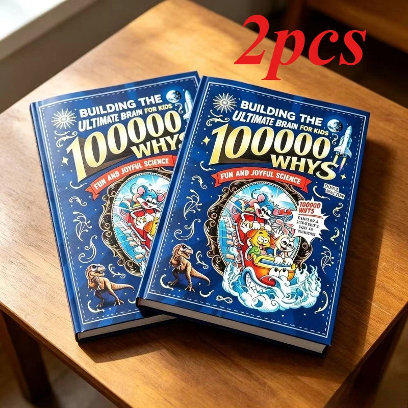 100000 Whys Children Science Book, Daily Reading Encyclopedia, Homeschool Educational Gift for Kids books book by Creative Vault Marketplace