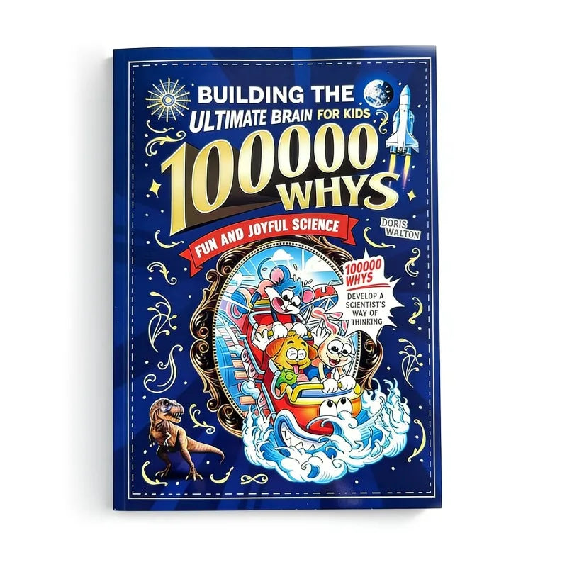 100000 Whys Children Science Book, Daily Reading Encyclopedia, Homeschool Educational Gift for Kids books book by Creative Vault Marketplace