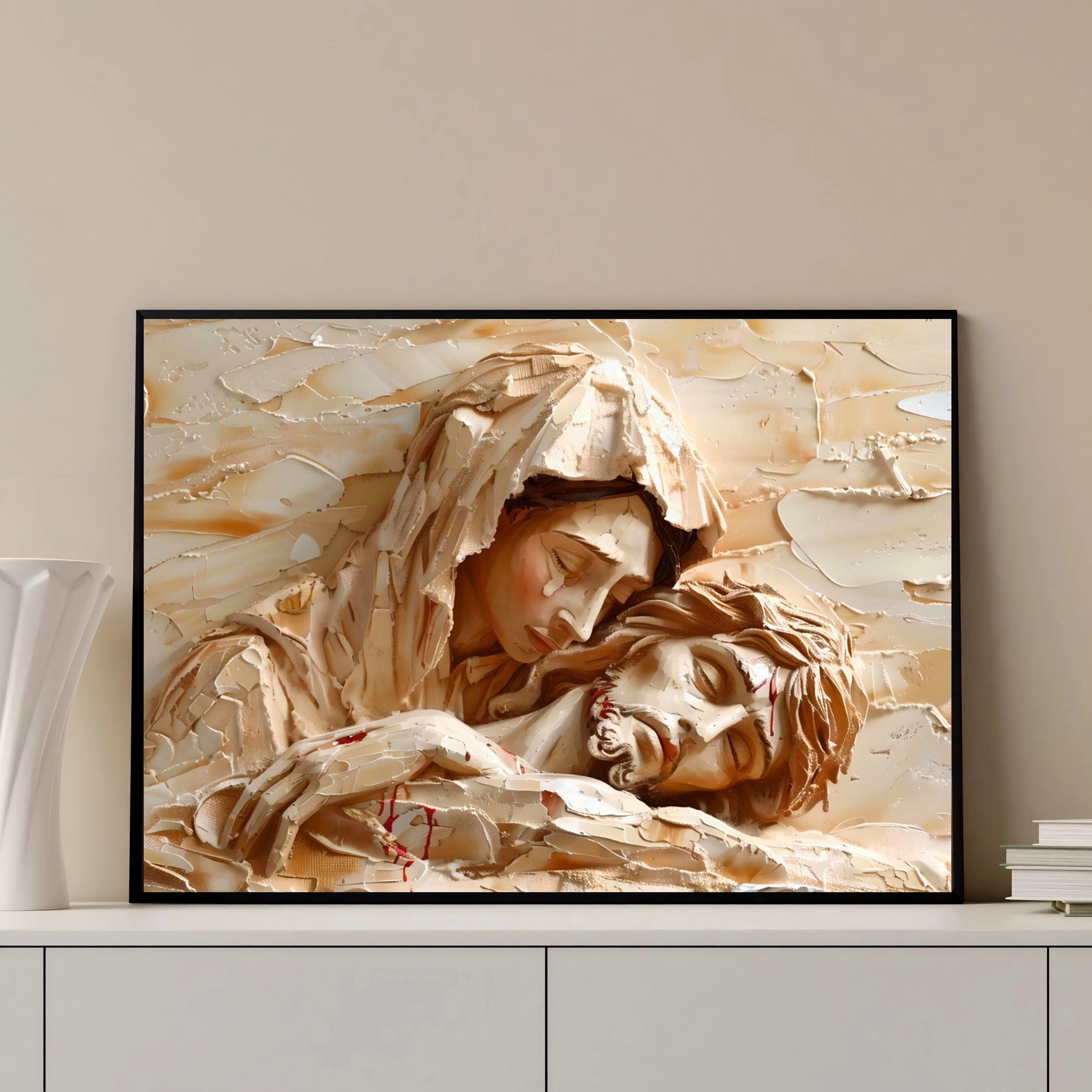 Retro Classic Traditional Faith Church Christian Jesus Poster Canvas Art Painting Prints Home Room Wall Pictures Decoration Gift by Creative Vault Marketplace