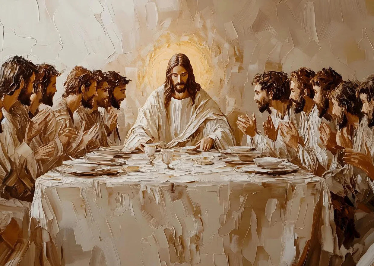 Retro Classic Traditional Faith Church Christian Jesus Poster Canvas Art Painting Prints Home Room Wall Pictures Decoration Gift by Creative Vault Marketplace