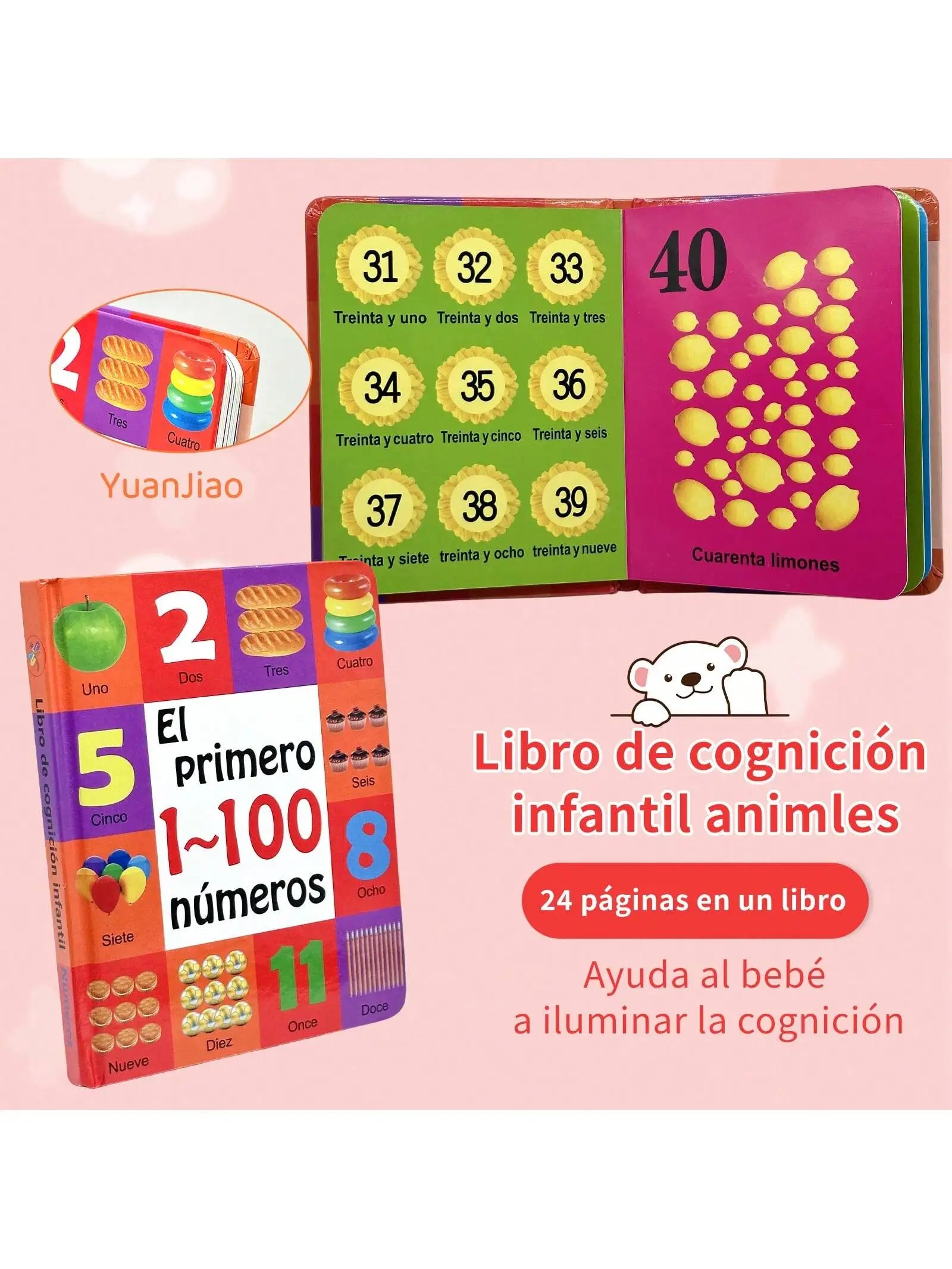 Children's Arabic Enlightenment Cognitive Book: Digital Fruits and Animals, Joyful Enlightenment Journey by Creative Vault Marketplace