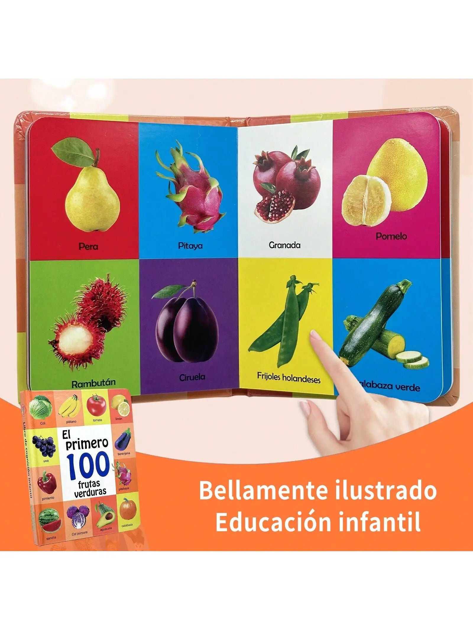 Children's Arabic Enlightenment Cognitive Book: Digital Fruits and Animals, Joyful Enlightenment Journey by Creative Vault Marketplace