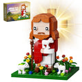 NEW Jesus Building Blocks Set Crucifixion Godfather Toys Ideas God's Faith Model (324 PCS） by Creative Vault Marketplace