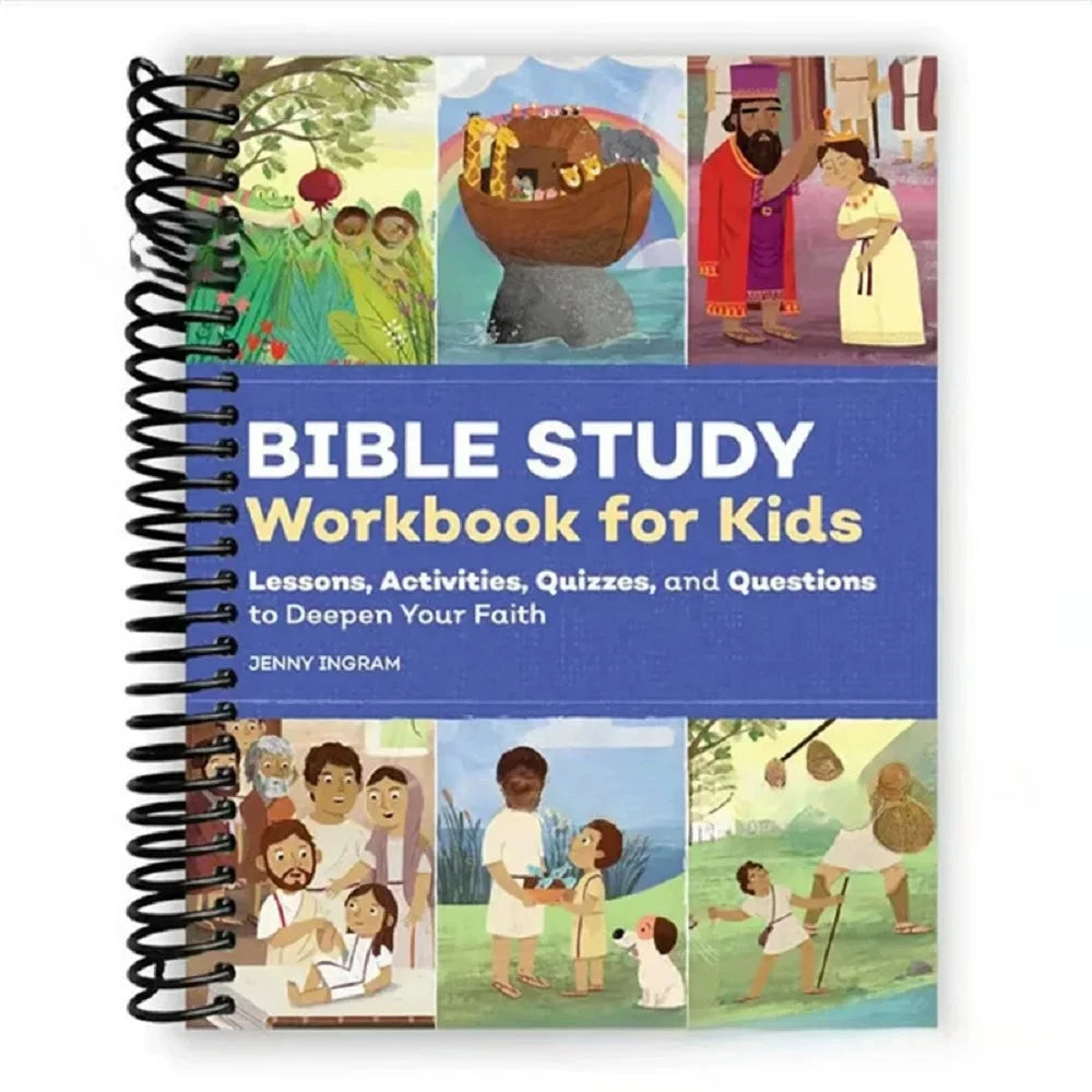 Bible Study Workbook for Kids: Engaging Lessons and Fun Activities to Build Faith by Creative Vault Marketplace