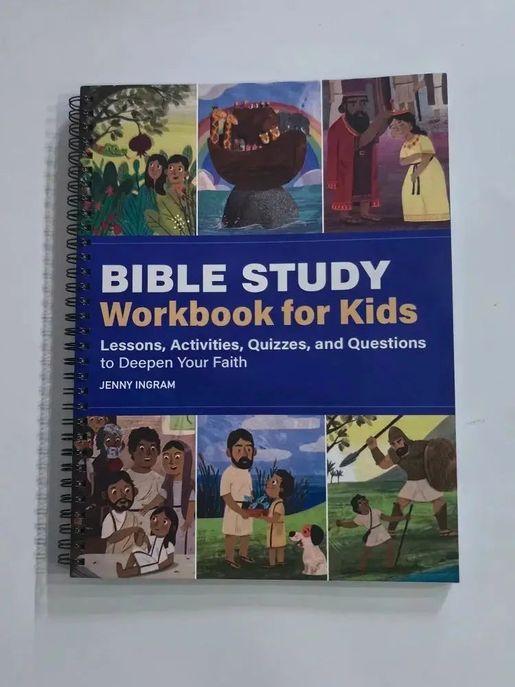 Bible Study Workbook for Kids: Engaging Lessons and Fun Activities to Build Faith by Creative Vault Marketplace