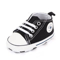 Spring New Baby Shoes Boy and Girl Classic Canvas Casual Sneakers Soft Sole Non-Slip Walking Newborn Toddler Shoes First Walkers by Creative Vault Marketplace