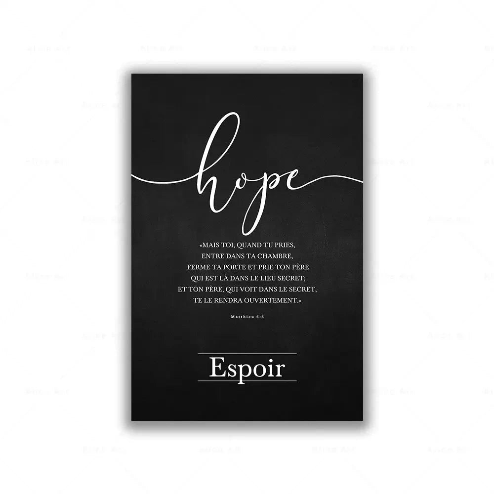 Inspire Your Home with Faith Hope Love Wall Art - Elegant Canvas Decor by Creative Vault Marketplace