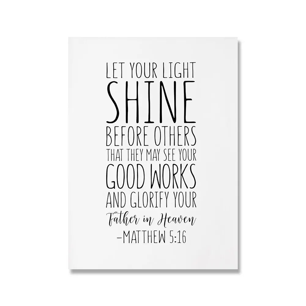 Christian Quotes Canvas Painting - Bible Verse Poster and Prints Love Is Patient Love Letter Wall art Print Posters on the Wall by Creative Vault Marketplace