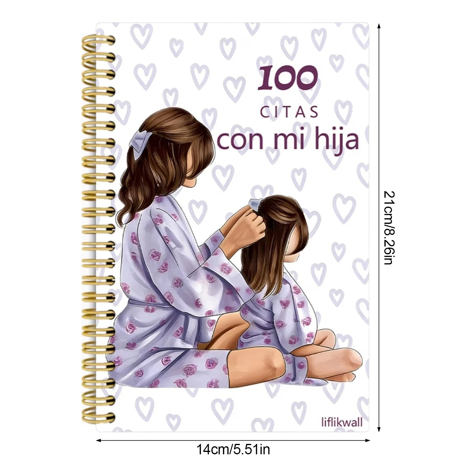 Hardcover Mother Daughter Memory Book 100 Date Journal With Photo Space Smooth Paper Daily Diary Gift For Mothers Daughters by Creative Vault Marketplace