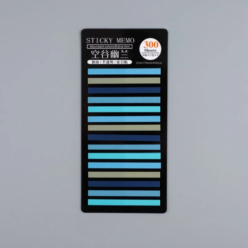 Journal GO 300sheets Index Tabs Self Adhesive Page Markers File Seperator Sticky Notes Classify Files Flags Planner Note Pads by Creative Vault Marketplace