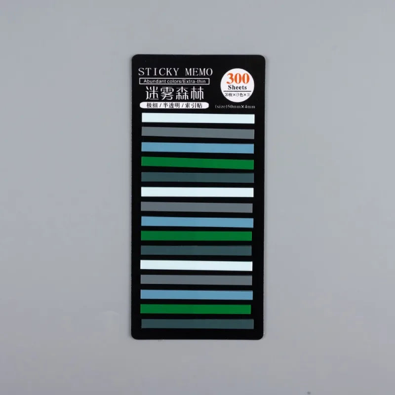 Journal GO 300sheets Index Tabs Self Adhesive Page Markers File Seperator Sticky Notes Classify Files Flags Planner Note Pads by Creative Vault Marketplace