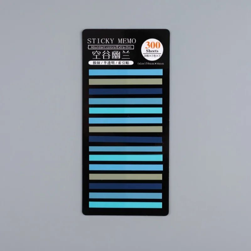 Journal GO 300sheets Index Tabs Self Adhesive Page Markers File Seperator Sticky Notes Classify Files Flags Planner Note Pads by Creative Vault Marketplace