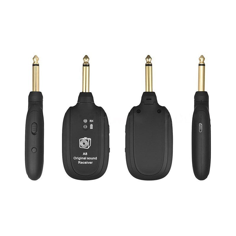 Creative Vault Marketplace A8 wireless guitar transmitter and receiver set in black for electro-acoustic instruments