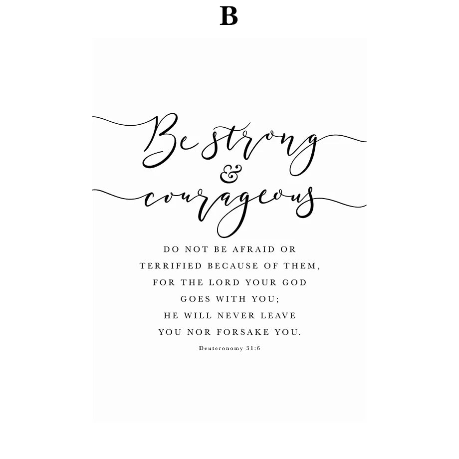 Modern Bible Verse Wall Art Religious Easter Gift Christian Decor Wall Art Canvas Painting Nordic Poster Home Living Room Dec by Creative Vault Marketplace