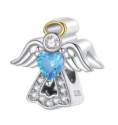 925 Sterling Silver The Faith Series Charm Bracelet Accessories Peace Dove Cross Angel Rose Wings Beads DIY Jewelry Women Gift by Creative Vault Marketplace