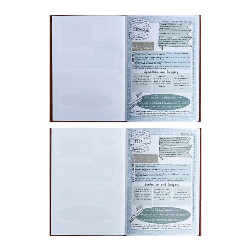 Bible Study Guides: Study Plan Guide, Christian Devotional Record Notebook, Faith and Knowledge Deepening Journal, Durable Hardcover with Bookmark Strap, Religious Gift by Creative Vault Marketplace