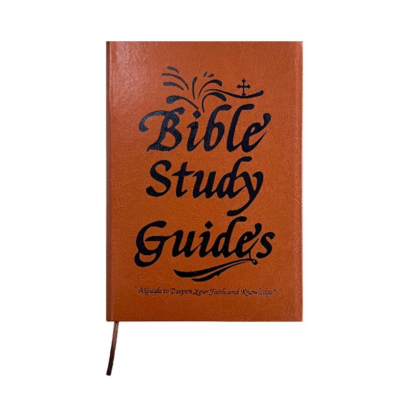 Bible Study Guides: Study Plan Guide, Christian Devotional Record Notebook, Faith and Knowledge Deepening Journal, Durable Hardcover with Bookmark Strap, Religious Gift by Creative Vault Marketplace