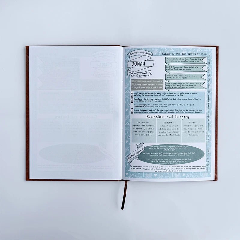 Bible Study Guides: Study Plan Guide, Christian Devotional Record Notebook, Faith and Knowledge Deepening Journal, Durable Hardcover with Bookmark Strap, Religious Gift by Creative Vault Marketplace