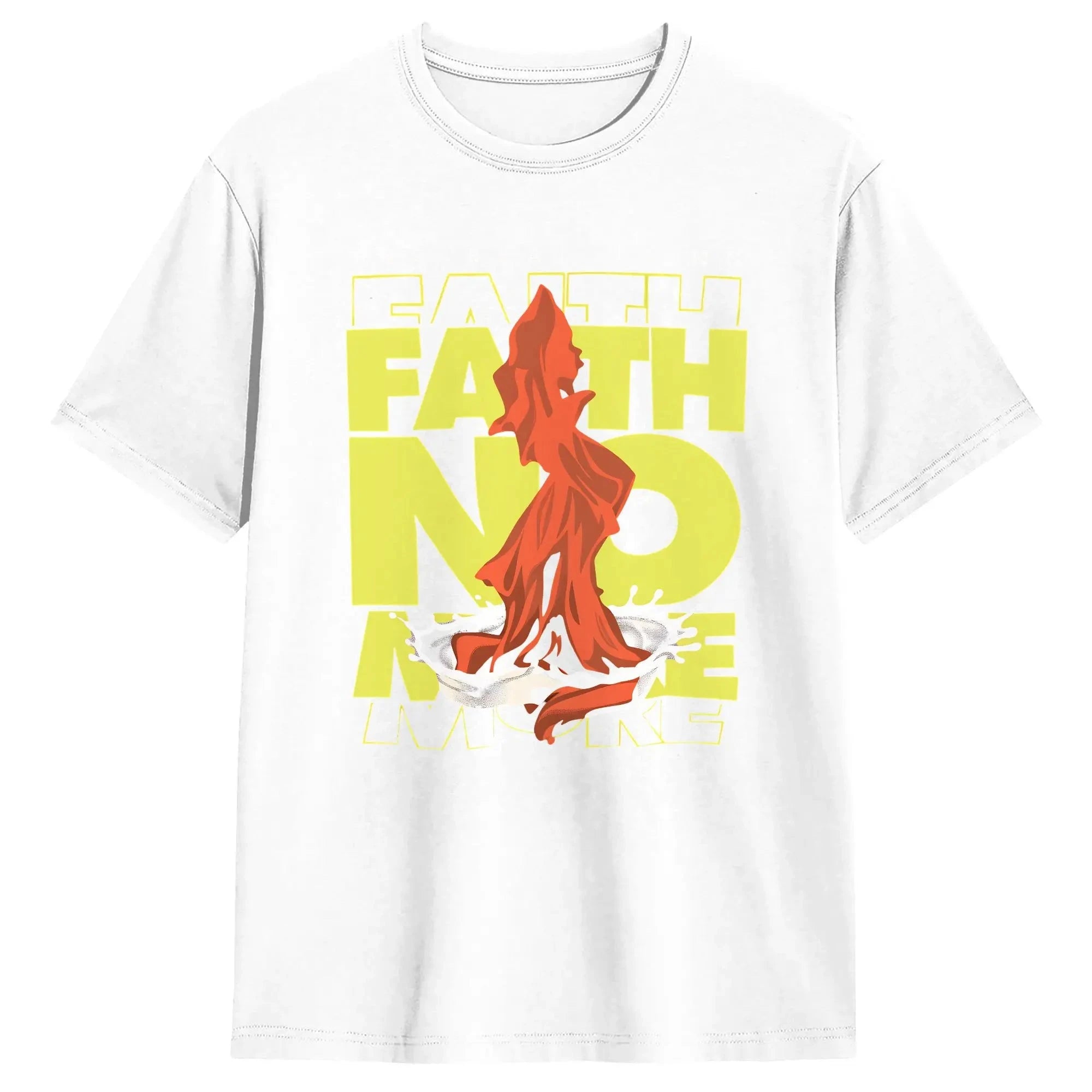 Faith No More Hd Logo T Shirt Men's Y2K Casual T Shirts Summer O-Neck Fashion Tee Shirt Pattern Big Size Clothing by Creative Vault Marketplace