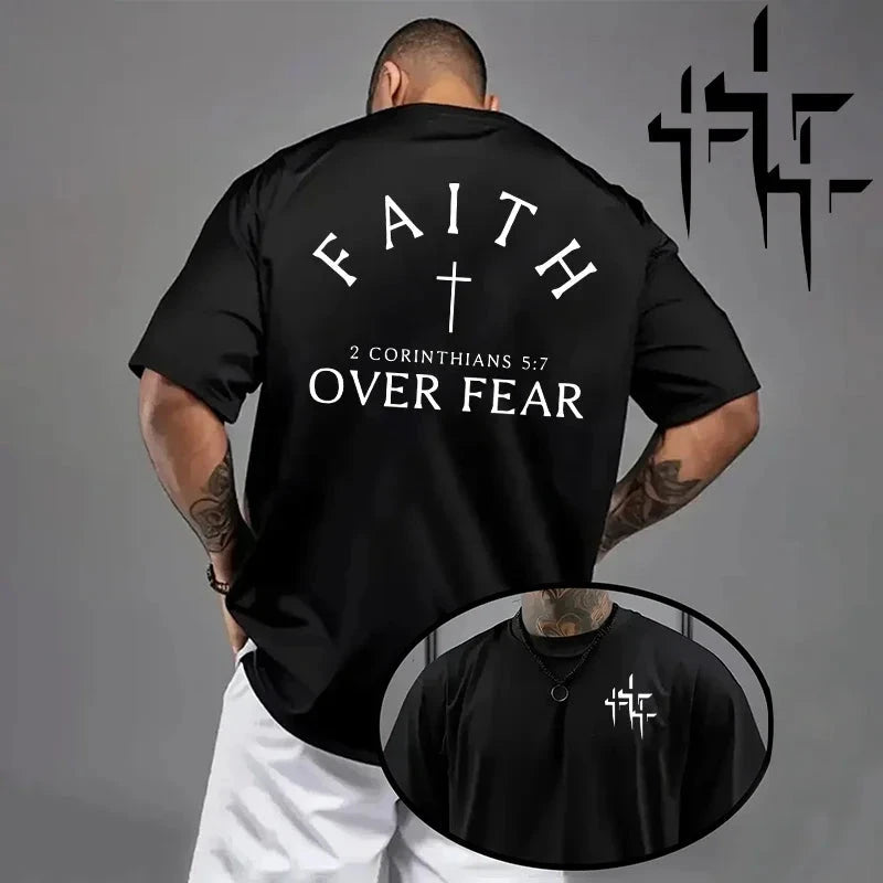Breathable Cotton Faith T-shirt: Embrace Comfort and Confidence Daily by Creative Vault Marketplace