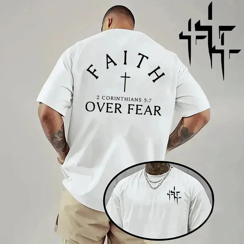 Breathable Cotton Faith T-shirt: Embrace Comfort and Confidence Daily by Creative Vault Marketplace