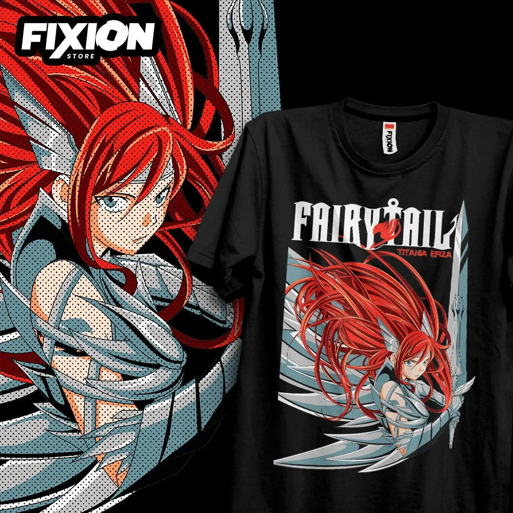 Fairy Tail Erza T-Shirt – Perfect Gift for Anime Lovers by Creative Vault Marketplace