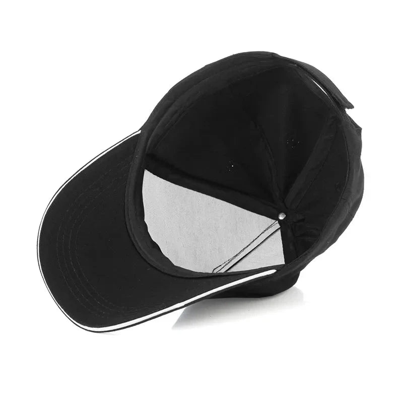 Christian Funny Baseball Cap - Enjoy Jesus Christ, The Real King! by Creative Vault Marketplace