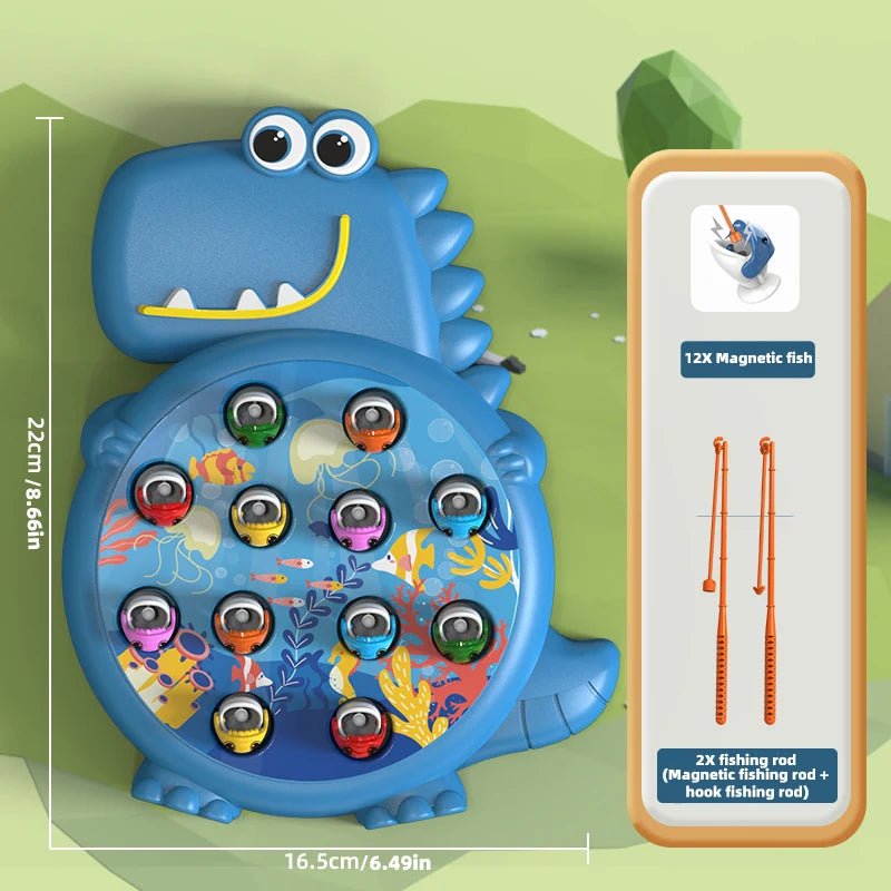 Baby magnetic fishing toys, educational toys, children's first birthday gifts, boys' and girls' intelligence development parent- by Creative Vault Marketplace
