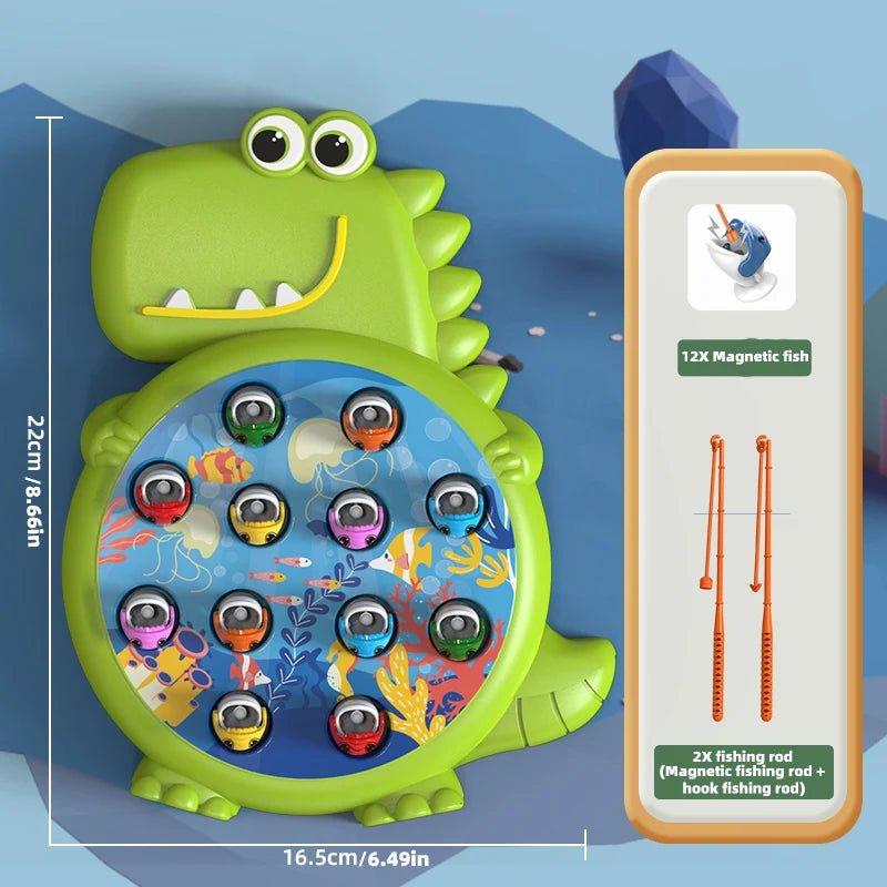 Baby magnetic fishing toys, educational toys, children's first birthday gifts, boys' and girls' intelligence development parent- by Creative Vault Marketplace