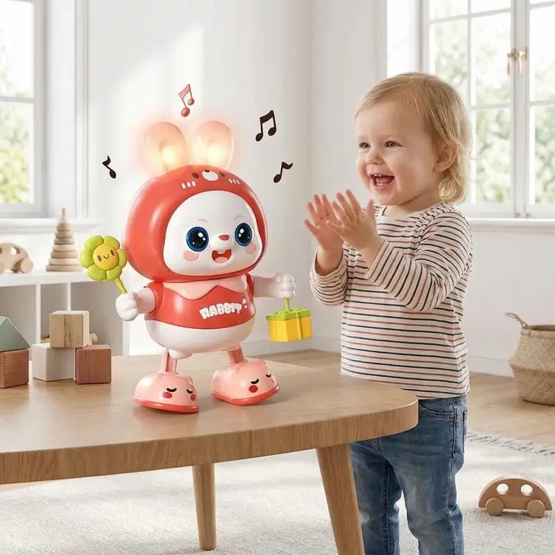 Children Musical Rabbit Sensory Musical Instruments Kids Activity Development Educational Toys For 3 Years Baby Birthday Gifts by Creative Vault Marketplace