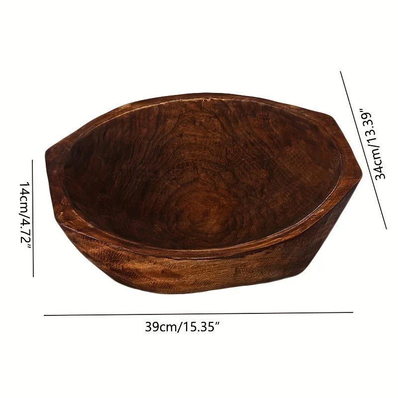Children's Photography Props Handmade Wooden Bowl Simple Styling Prop Photography Baby Bed Photography Props Newborn Props by Creative Vault Marketplace