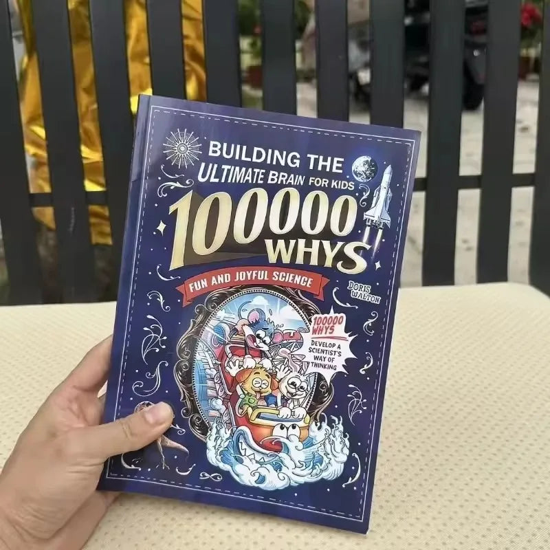 100000 Whys Kids Science Book Fun Educational Storybook Build Ultimate Brain Early Learning Cognitive Books for Children Book by Creative Vault Marketplace