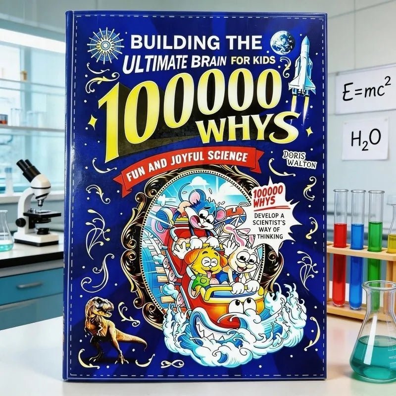 100000 Whys Kids Science Book Fun Educational Storybook Build Ultimate Brain Early Learning Cognitive Books for Children Book by Creative Vault Marketplace