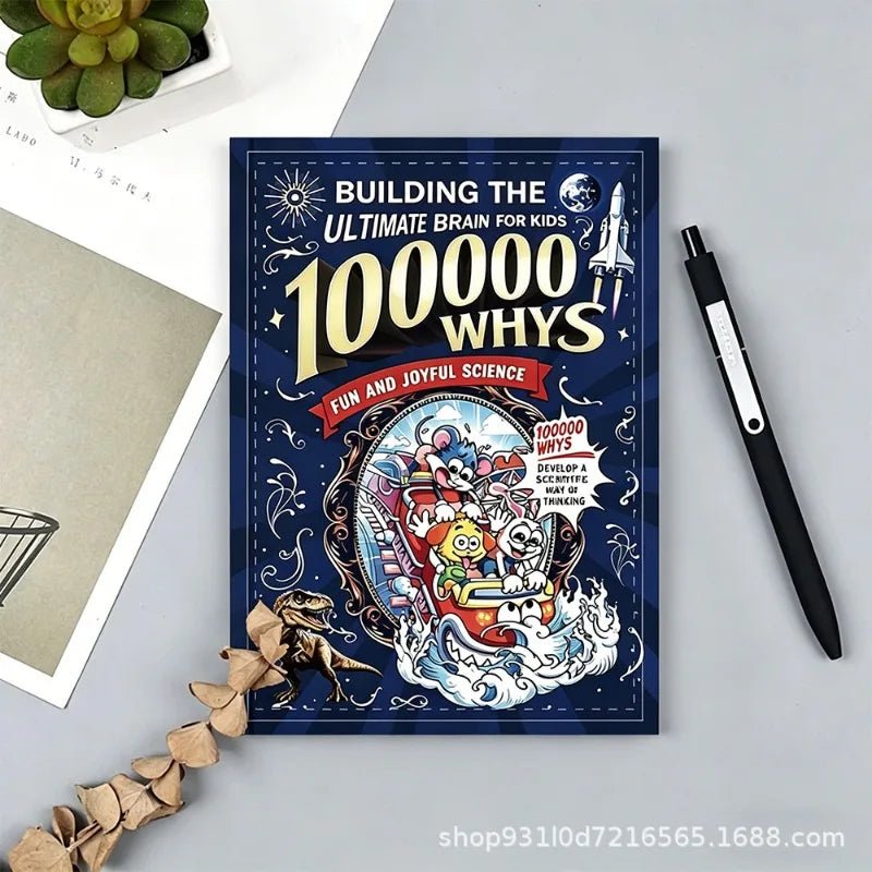 100000 Whys Kids Science Book Fun Educational Storybook Build Ultimate Brain Early Learning Cognitive Books for Children Book by Creative Vault Marketplace