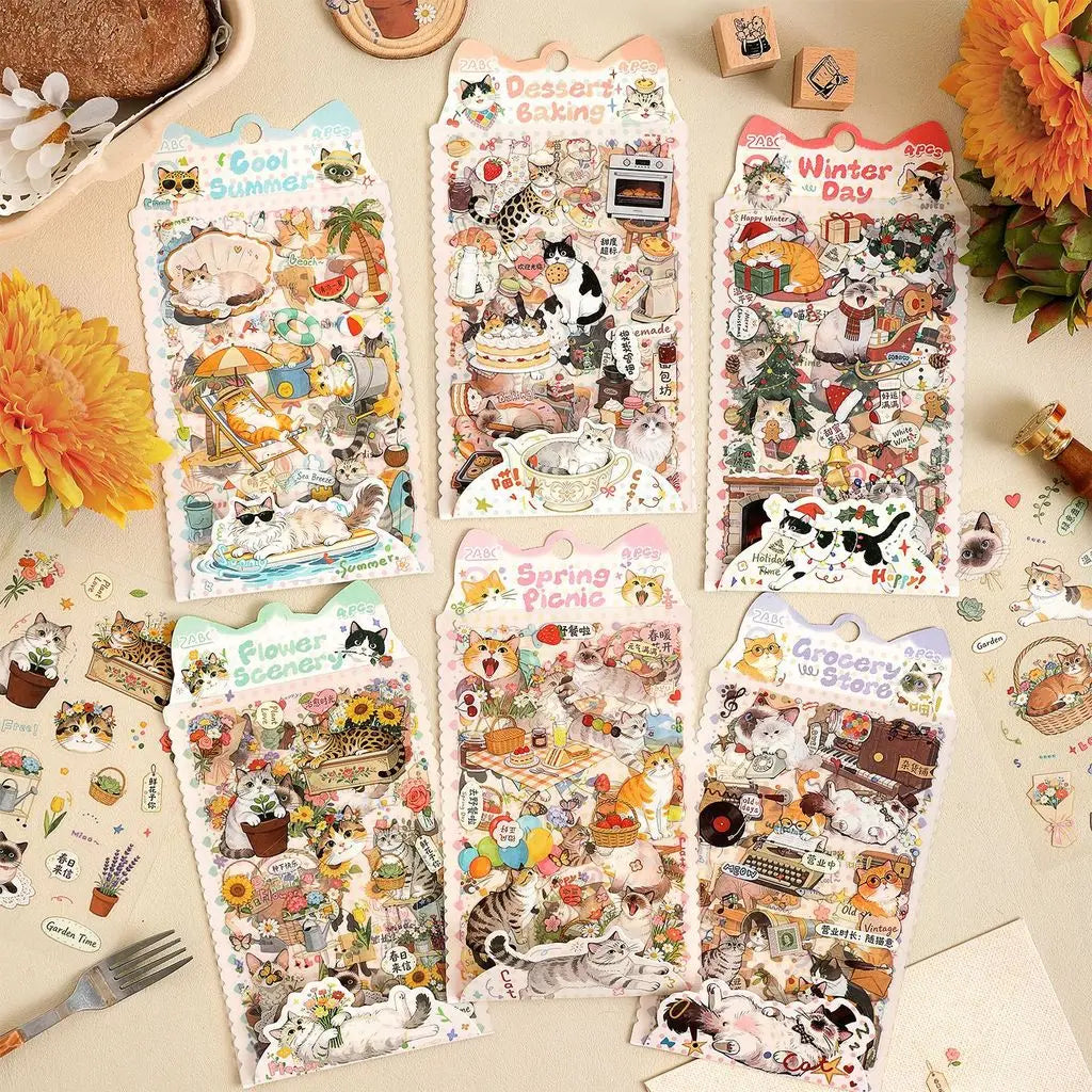 Journamm 4sheets Journaling Stickers Junk Journal Supplies Crafts Planner Collage Card Album Scrapbook Stickers by Creative Vault Marketplace