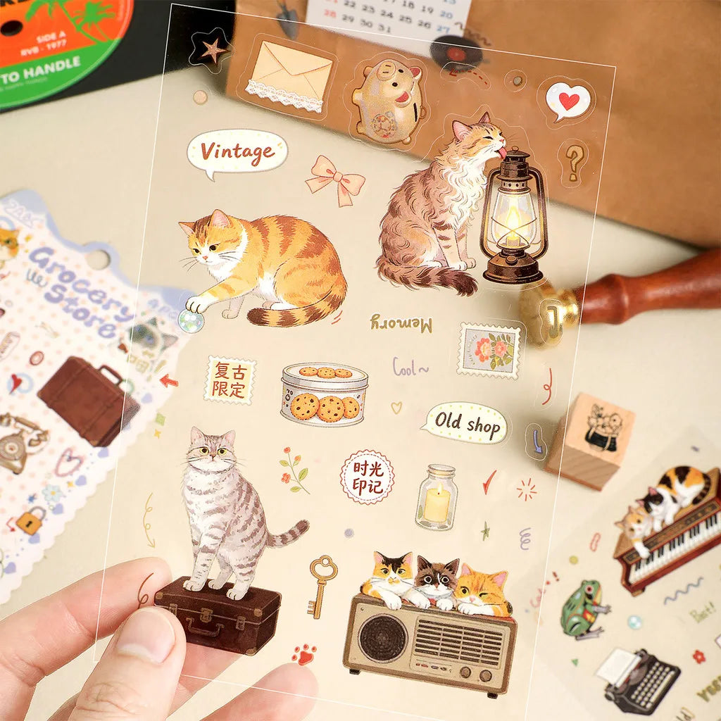 Journamm 4sheets Journaling Stickers Junk Journal Supplies Crafts Planner Collage Card Album Scrapbook Stickers by Creative Vault Marketplace