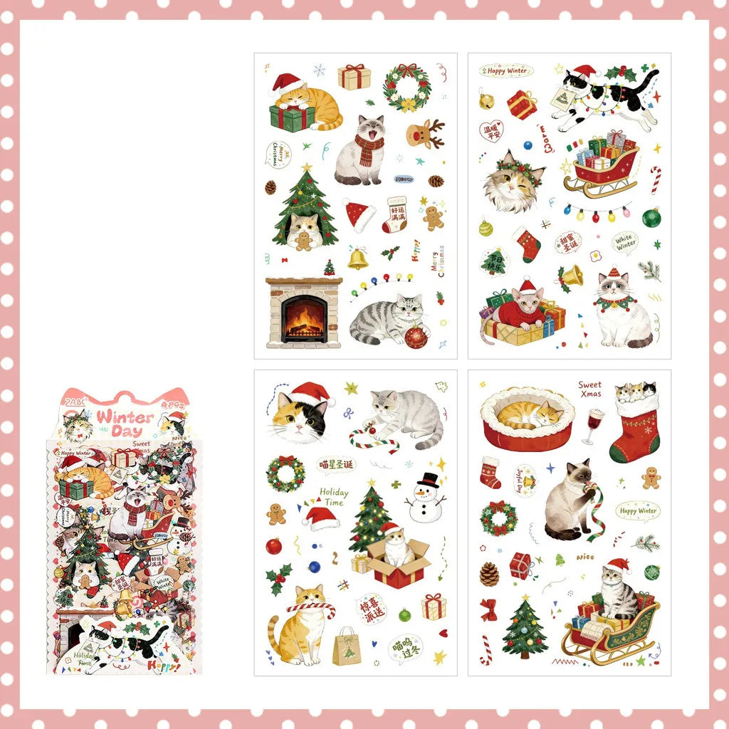 Journamm 4sheets Journaling Stickers Junk Journal Supplies Crafts Planner Collage Card Album Scrapbook Stickers by Creative Vault Marketplace