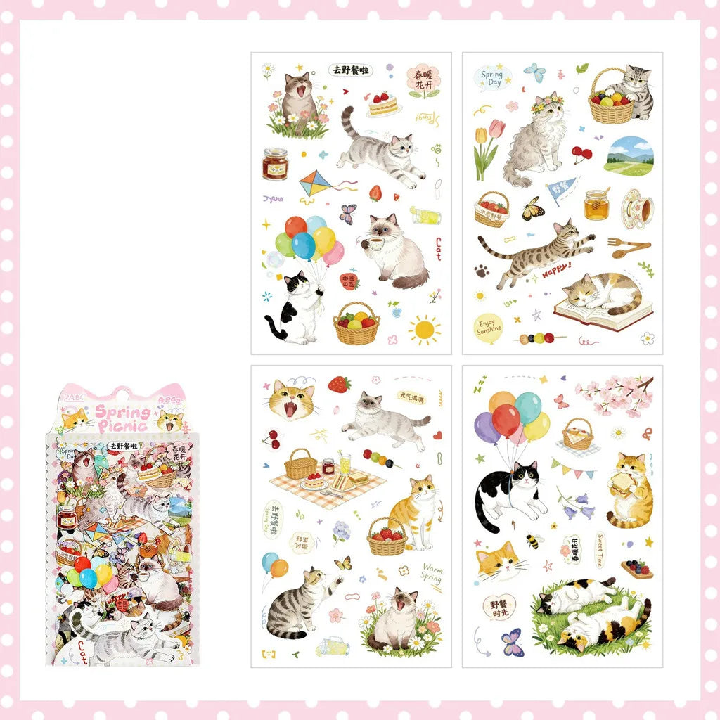 Journamm 4sheets Journaling Stickers Junk Journal Supplies Crafts Planner Collage Card Album Scrapbook Stickers by Creative Vault Marketplace