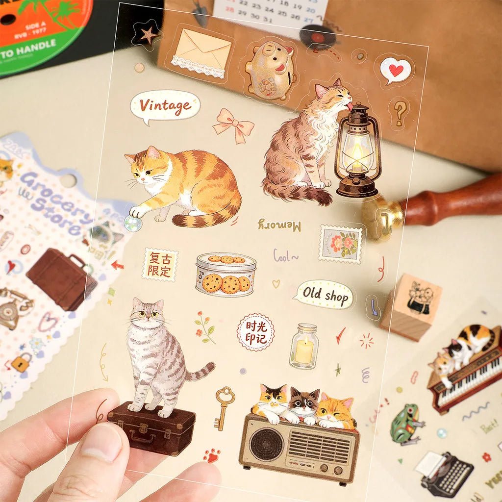 Journamm 4sheets Journaling Stickers Junk Journal Supplies Crafts Planner Collage Card Album Scrapbook Stickers by Creative Vault Marketplace